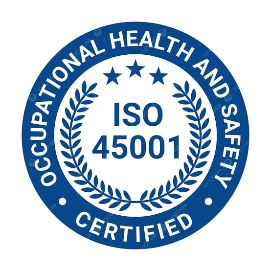ISO 45001:2018 Certified